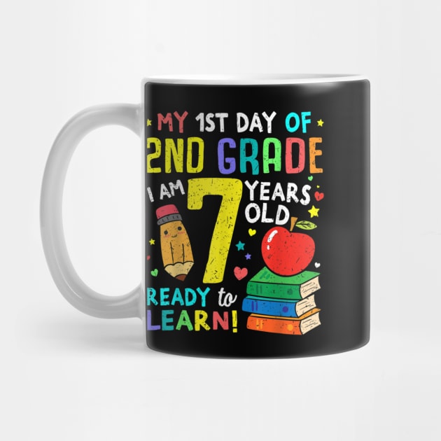 2nd Grade Back to First Day of School Shirt Boys Girl Gift by FONSbually